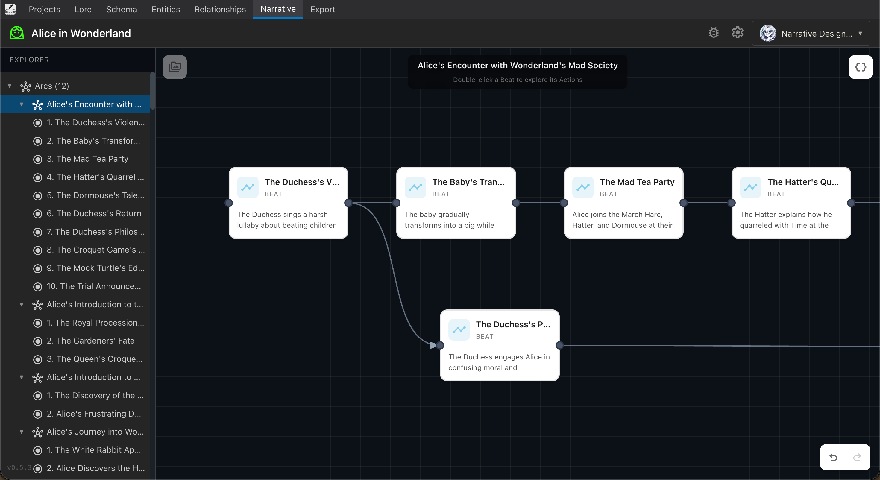 Architect - Schema editor
